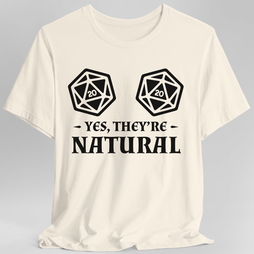 Sí, son naturales: camiseta de D&D