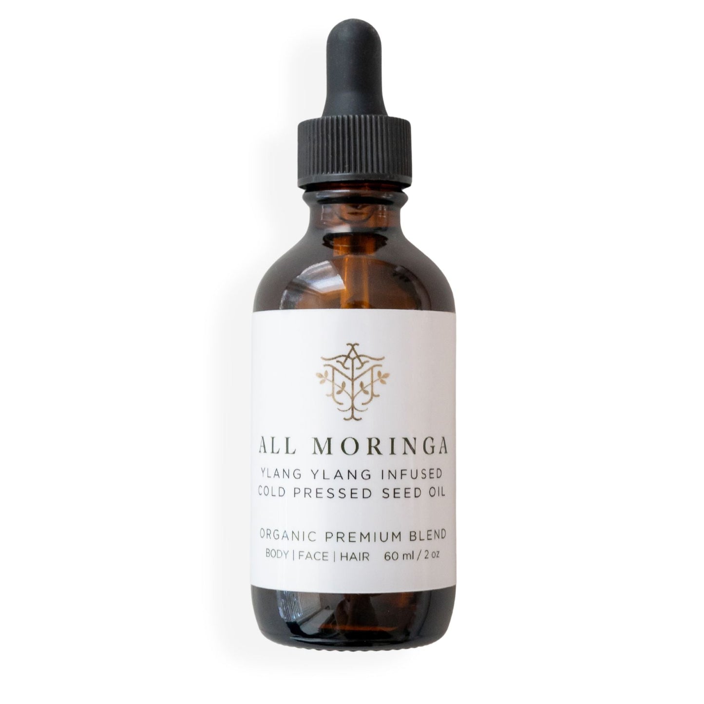 Moringa Oleifera Cold Press Seed Oil Premium 100% Organic
