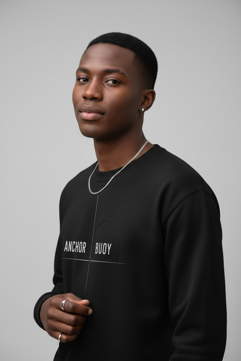 ANCHOR BUOY Sweatshirt | Minimalist Duality Design Unisex