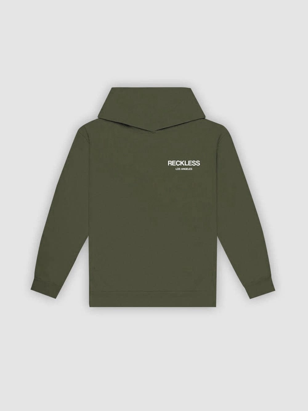Sudadera clásica con capucha - Verde militar