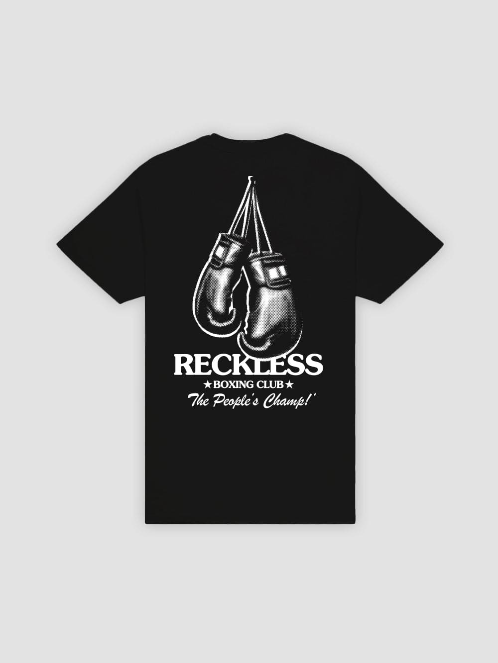 Camiseta de club de boxeo - Negro