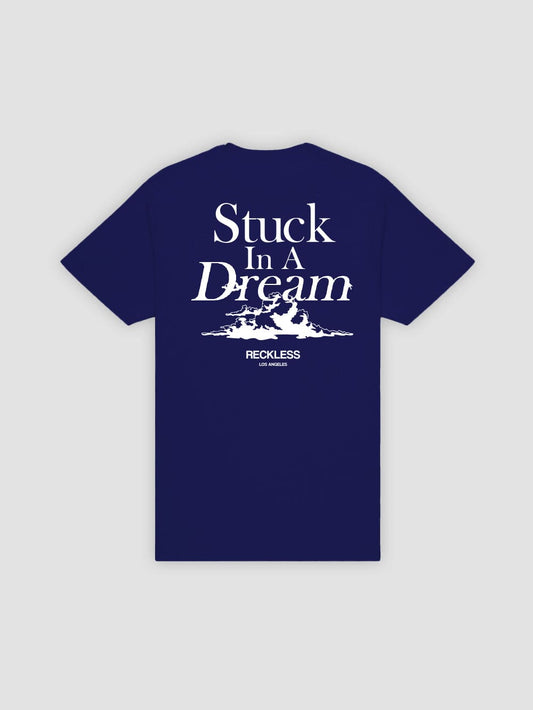 Camiseta Atrapado en un Sueño - Azul Marino