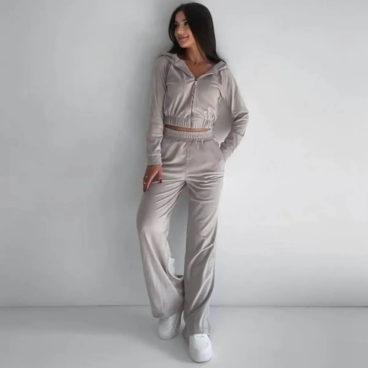 Women's Autumn Winter Tracksuit 2-Piece Set 2024