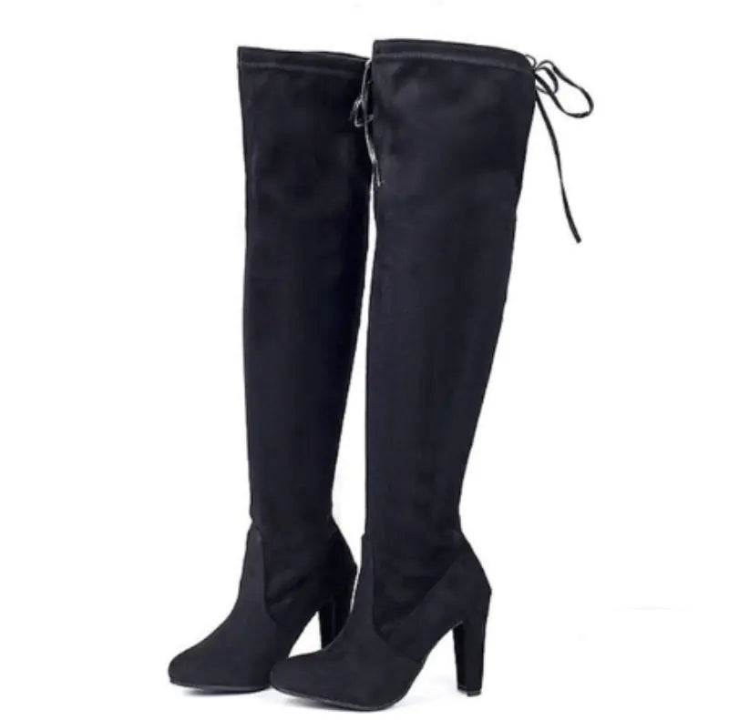 Over-the-Knee Sexy Women's High Heel Winter Boots