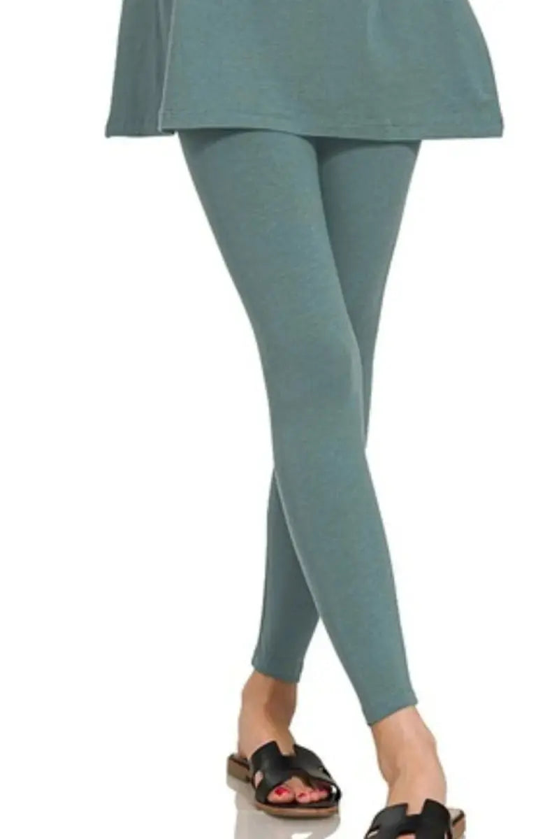 Women's Loungewear Set - Comfy Cotton - Top & Legging