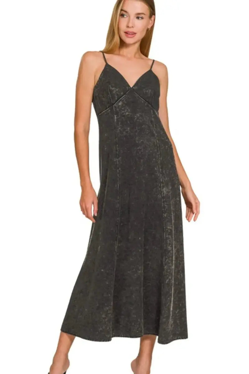 Maxi Dress - Tencel Flowy & Comfortable - Casual Long