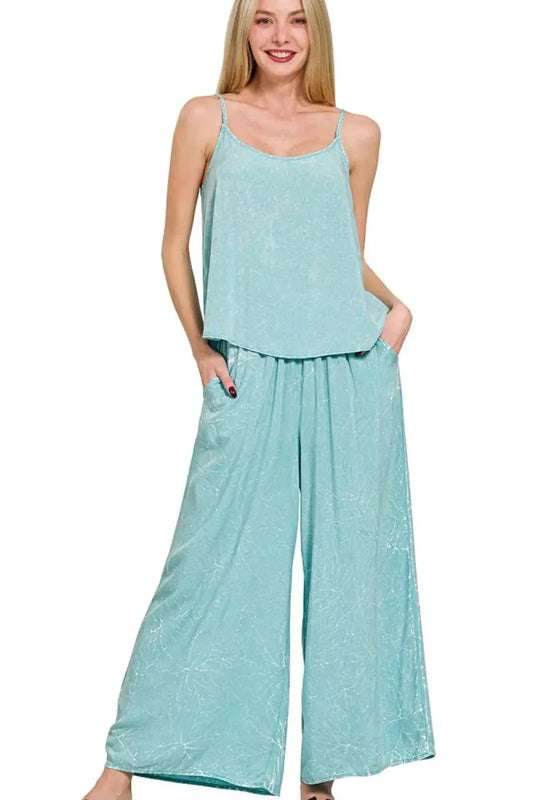 Conjunto Lounge para Mujer - Efecto Desgastado - Cómodo y Elegante