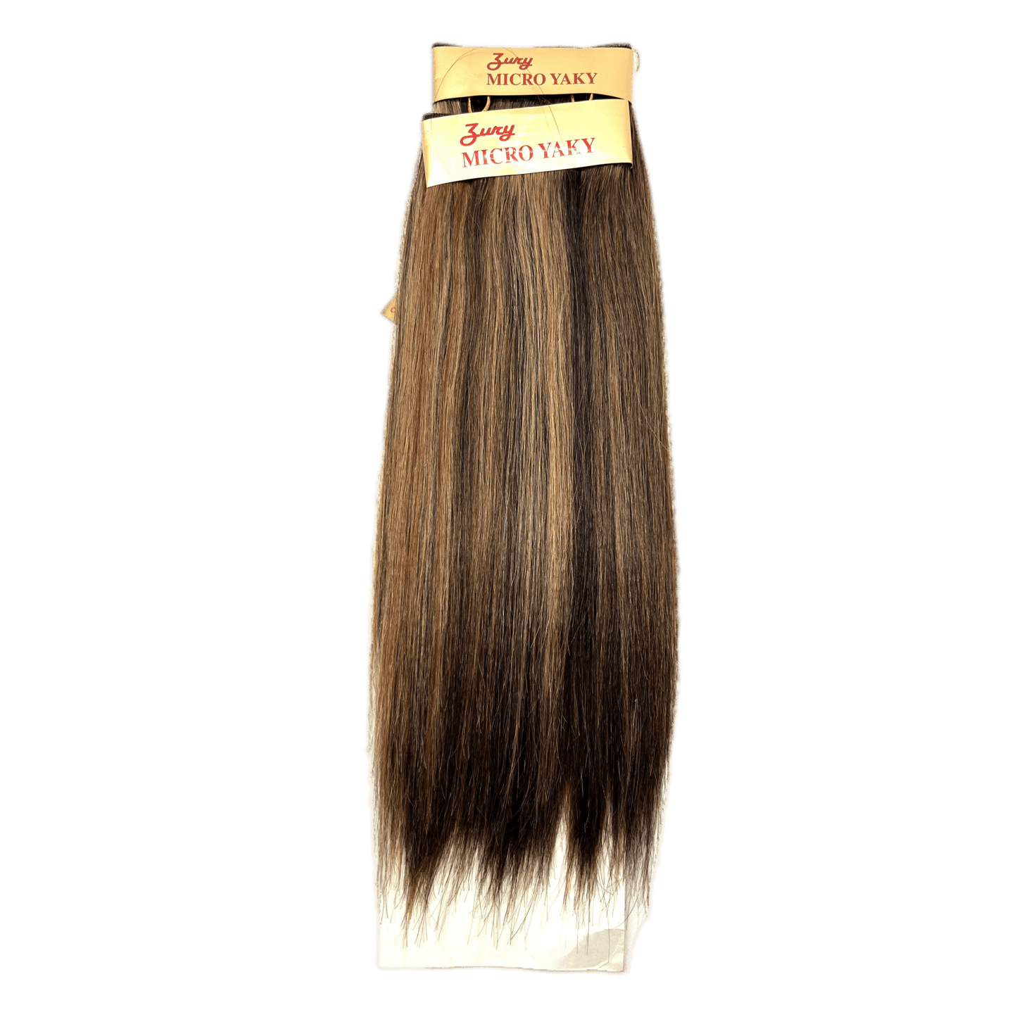 Zury 100% Human Hair Micro Yaky Perm Straight Extensions - Choose Size